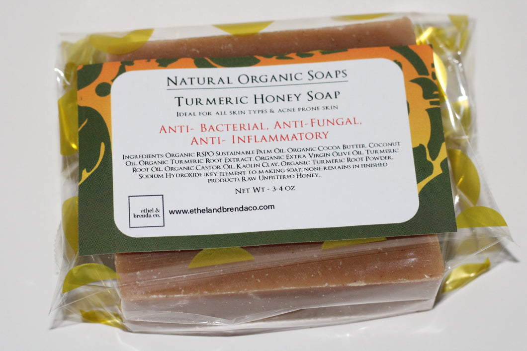 Turmeric Honey Soap